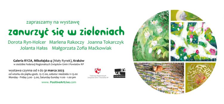 „Zanurzyć się w zieleniach”